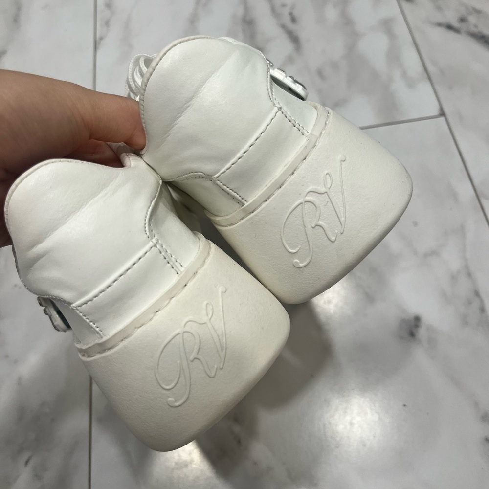 White sneakers